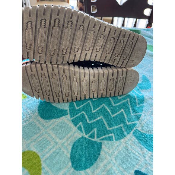 Ilse Jacobsen Women’s Tulip 139 Black Perforated Slip-On Sneaker Size 38 - Picture 6 of 7